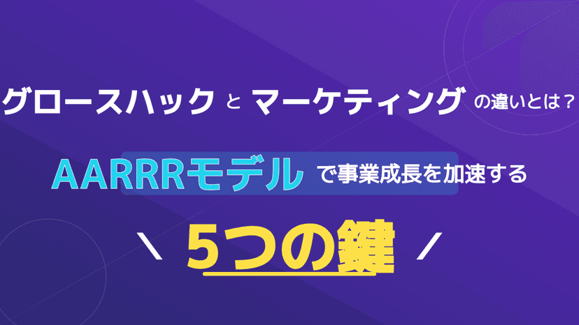 AARRRモデルとは?海賊指標5段階の意味と計測KPI・実践事例【2026年版】